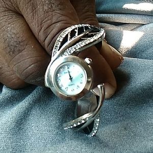 Rhinestone women's watch
